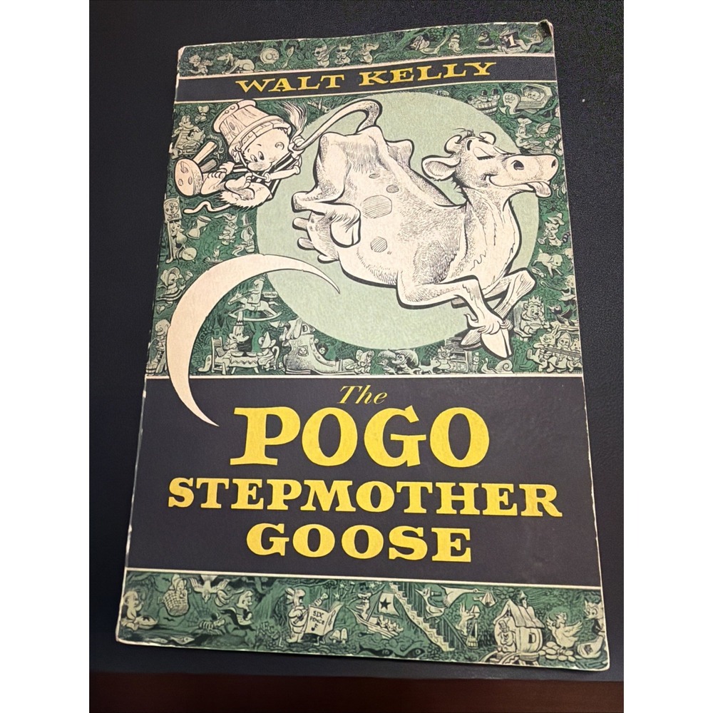 THE POGO STEPMOTHER GOOSE by WALT KELLY, 1st print, 1954, SIMON & SCHUSTER, PB!